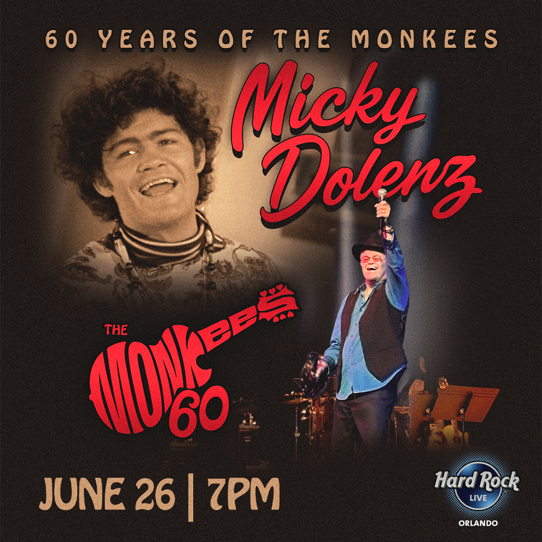Image 1 of Event: Micky Dolenz: 60 Years Of The Monkees