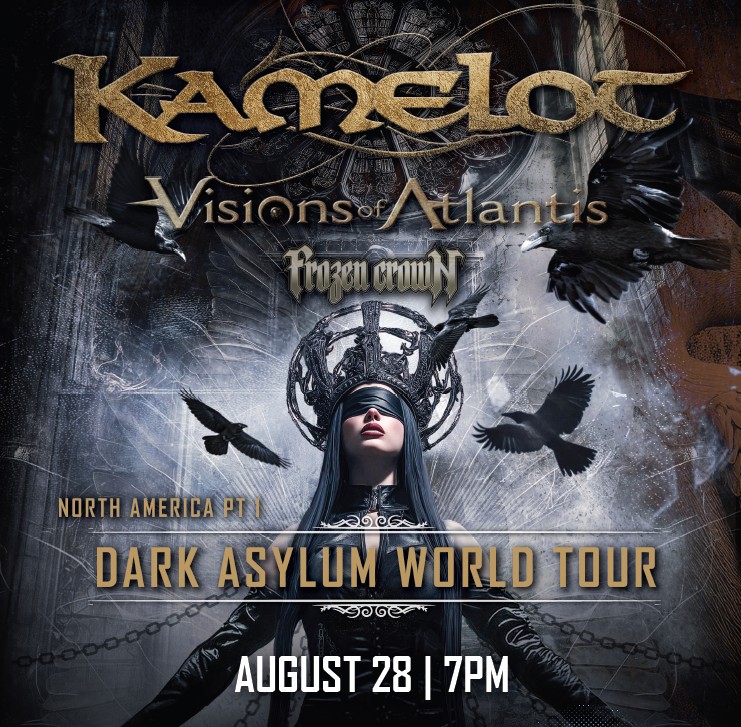 Image 1 of Event: Kamelot: Dark Asylum Tour with Visions of Atlantis & Frozen Crown