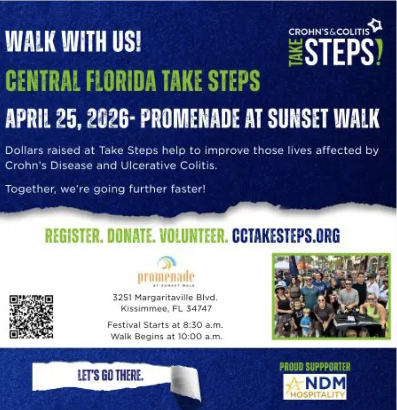 Image 1 of Event: Crohn’s & Colitis Take Steps Awareness Walk