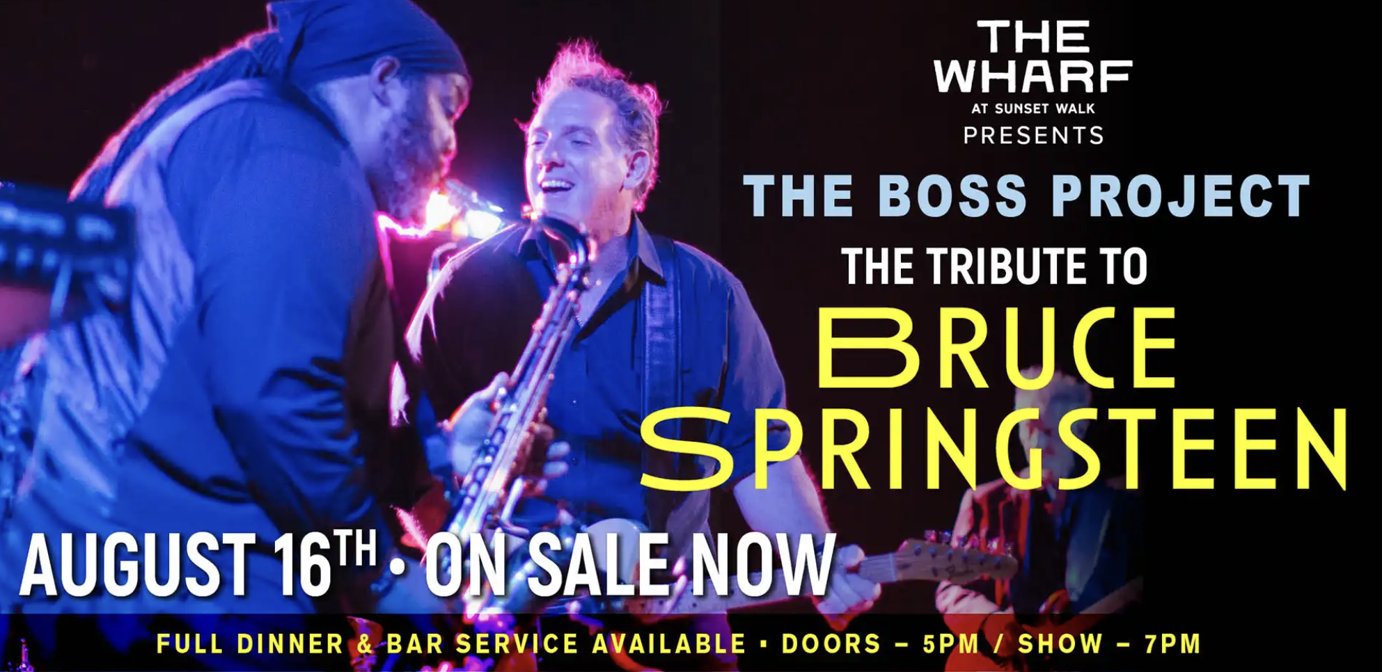 Image 1 of Event: The Boss Project: Tribute to Bruce Springsteen