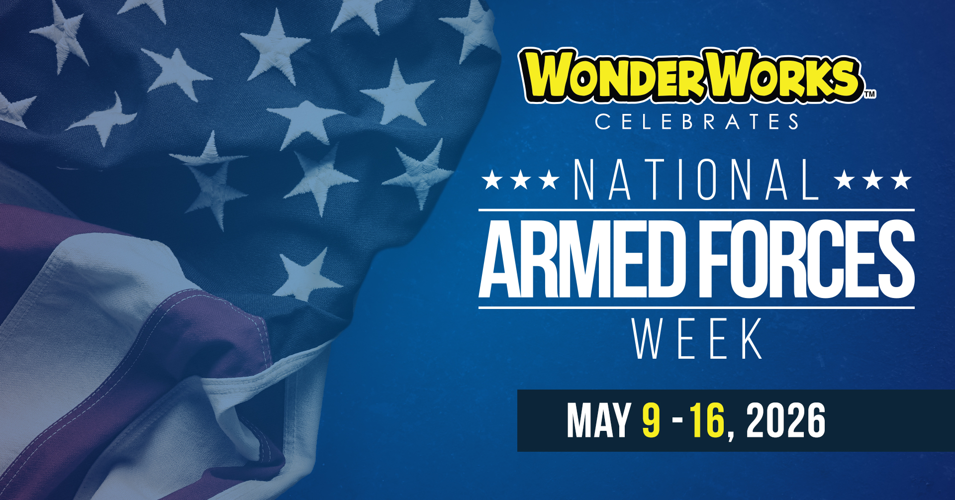 Image 1 of Event: Armed Forces Week at WonderWorks Orlando 