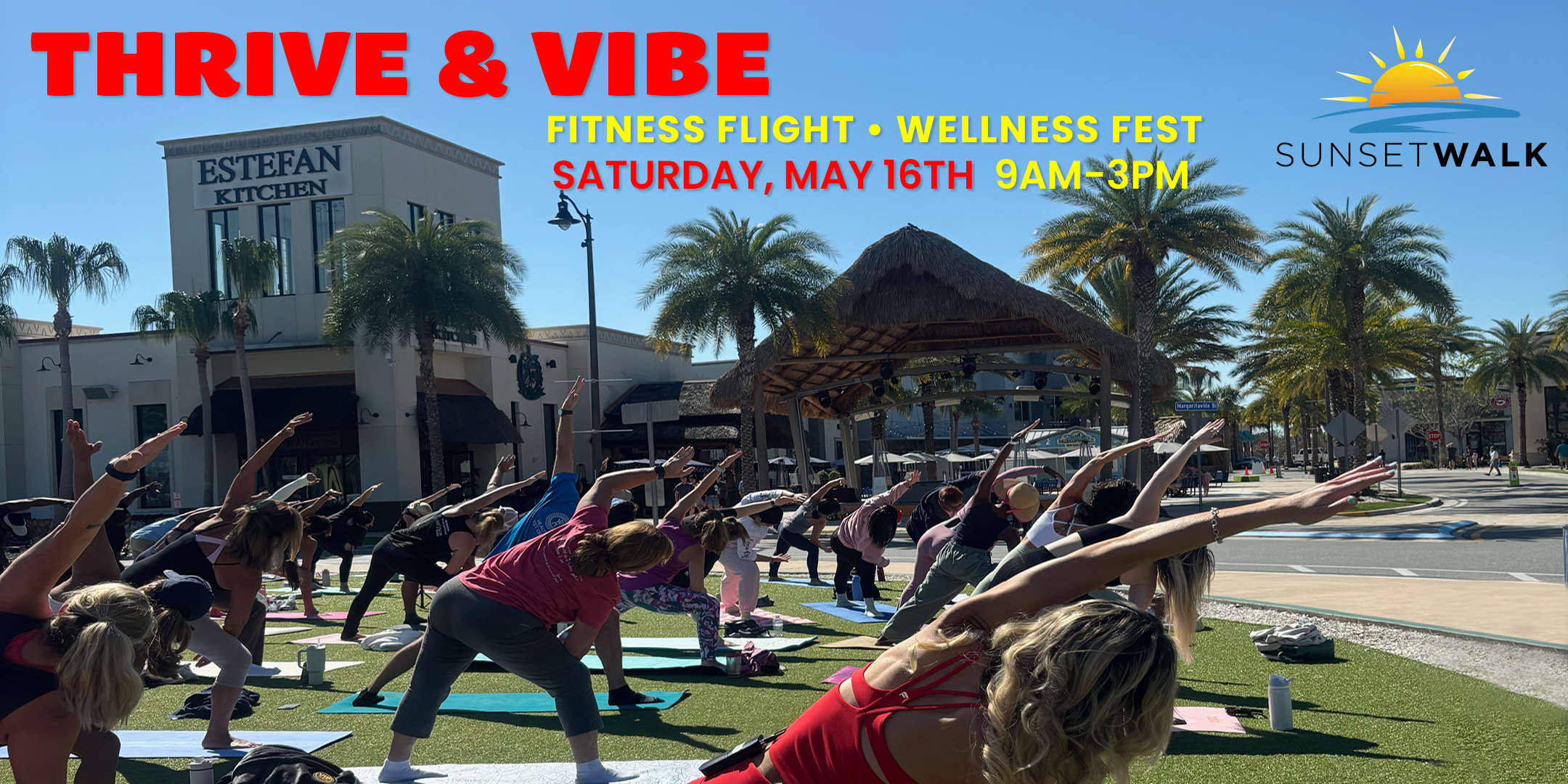 Image 1 of Event: "Thrive & Vibe" Fitness Flight & Wellness Fest 