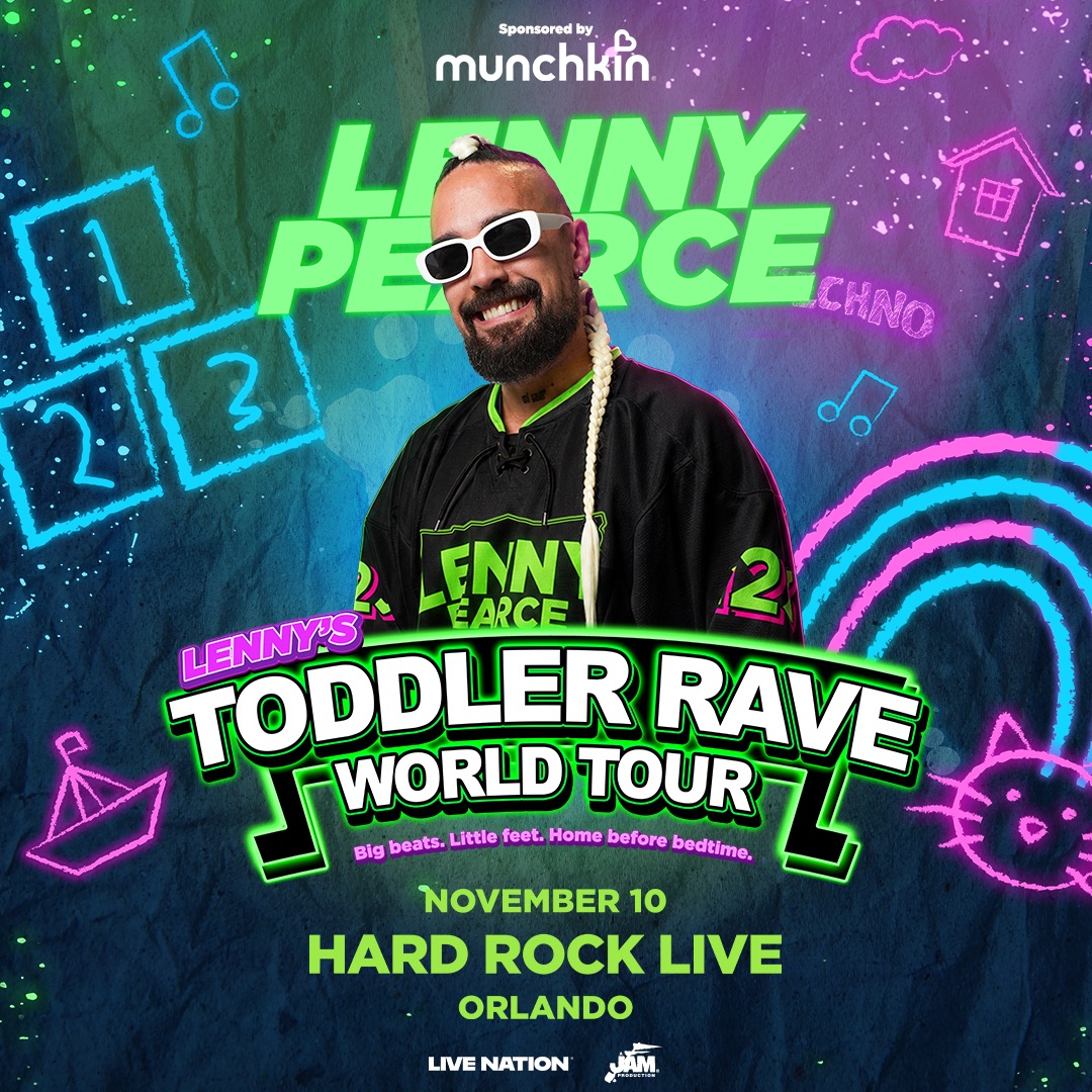 Image 1 of Event: Lenny Pearce: Toddler Rave World Tour