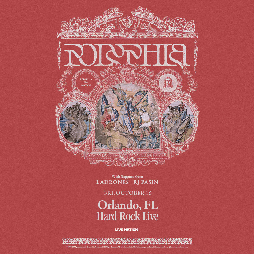 Image 1 of Event: Polyphia: Tour MMXXVI with special guests RJ Pasin & Ladrones