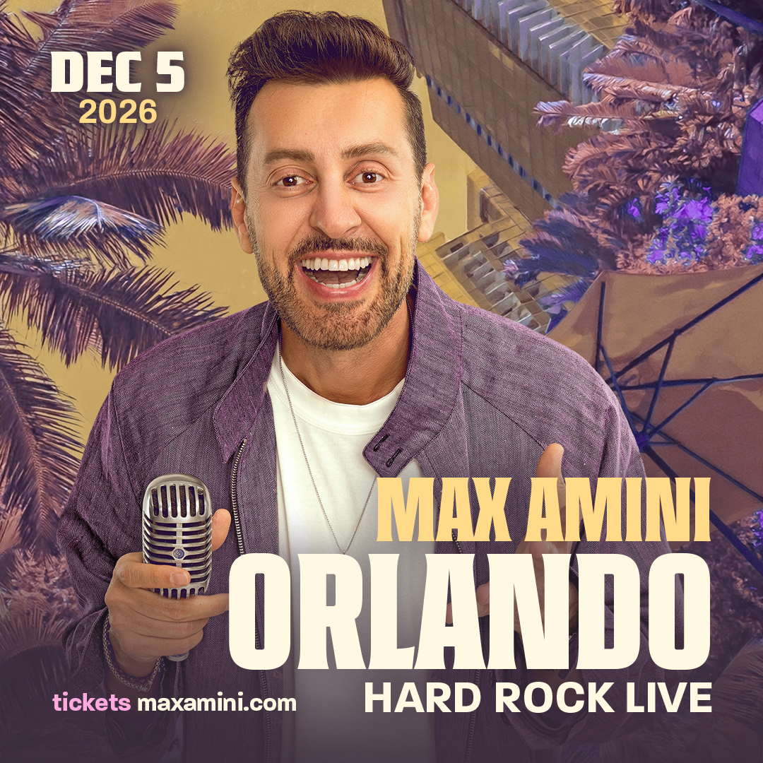 Image 1 of Event: Max Amini: Live In Orlando! *Ages 13+ Suggested*