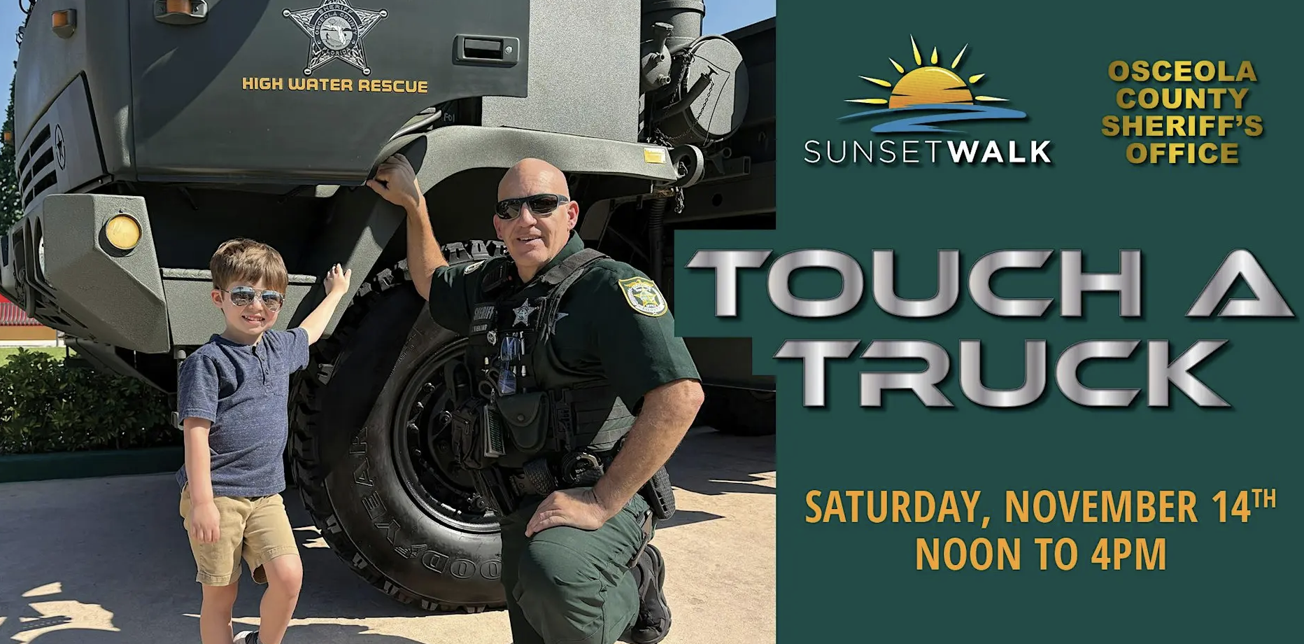 Image 1 of Event: Touch A Truck & Safety Talks at Promenade at Sunset Walk