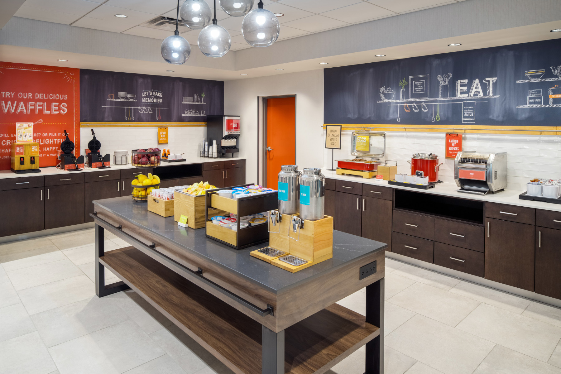 Breakfast Serving Area