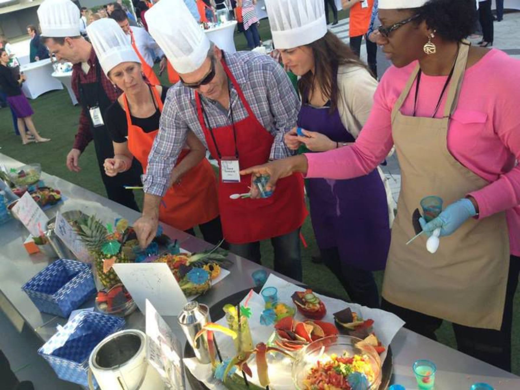Happy Hour Cook Off - Captains Judging