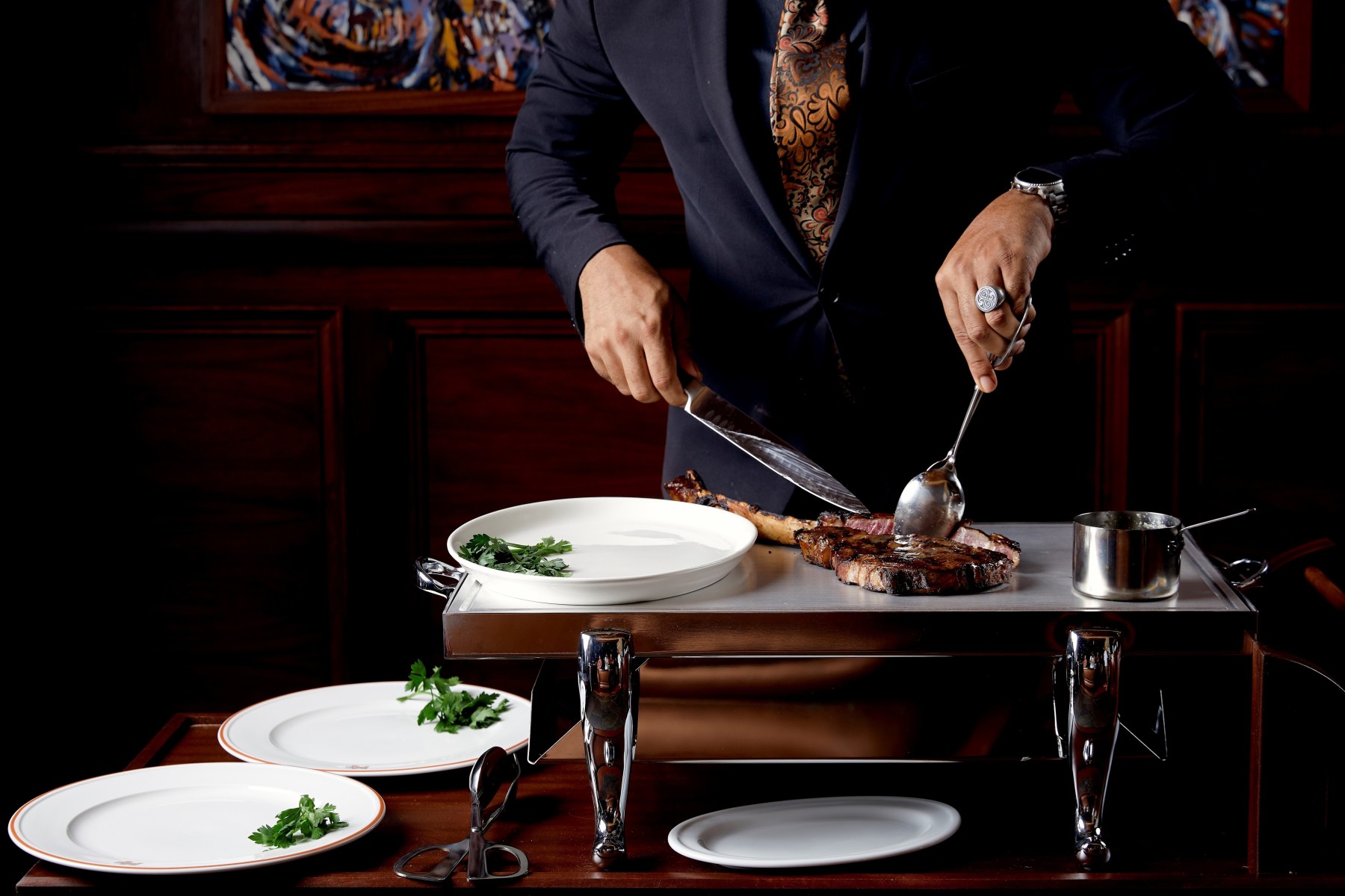 Carved Tomahawk Ribeye