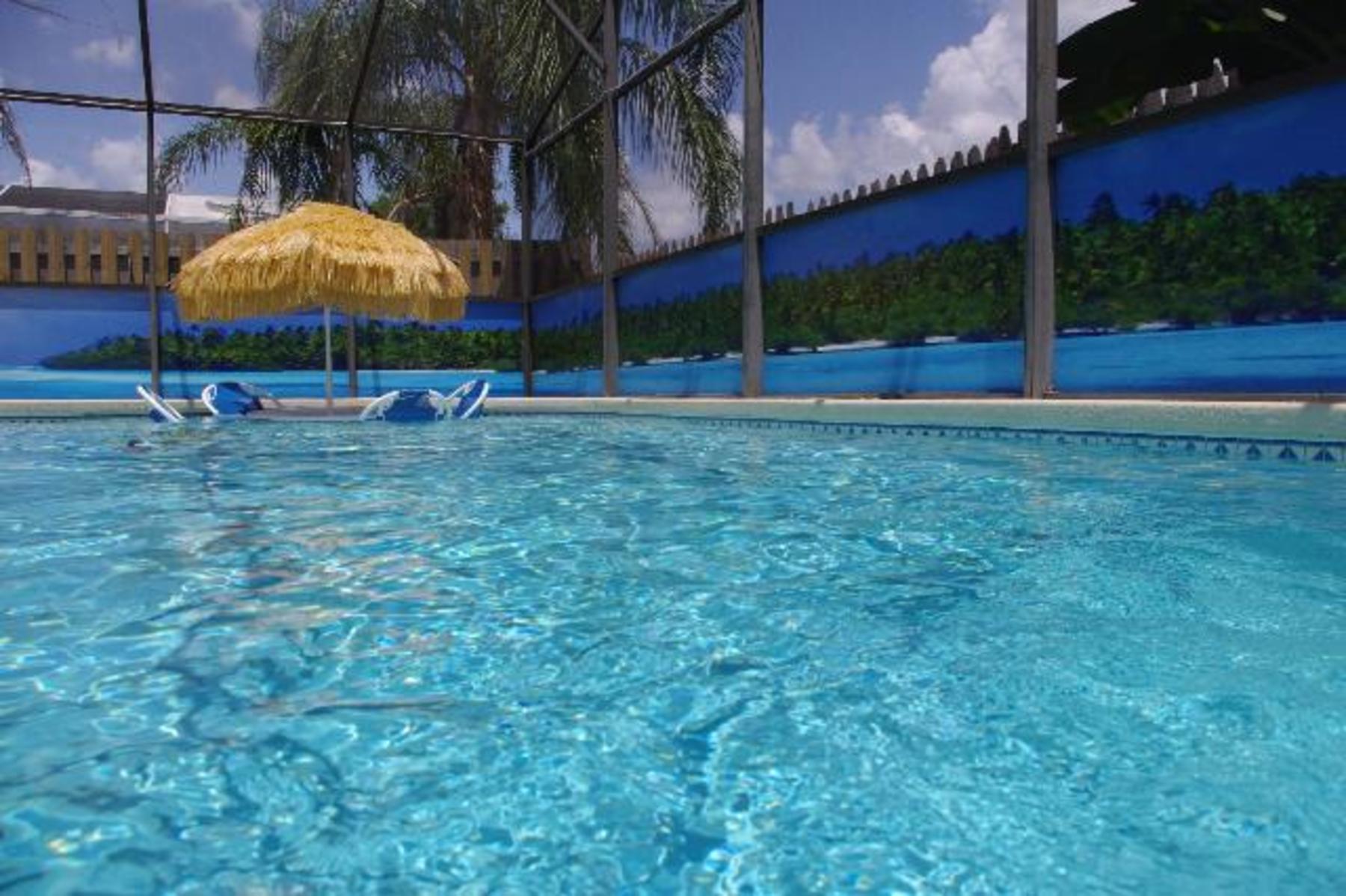 Enjoy your own relaxing pool