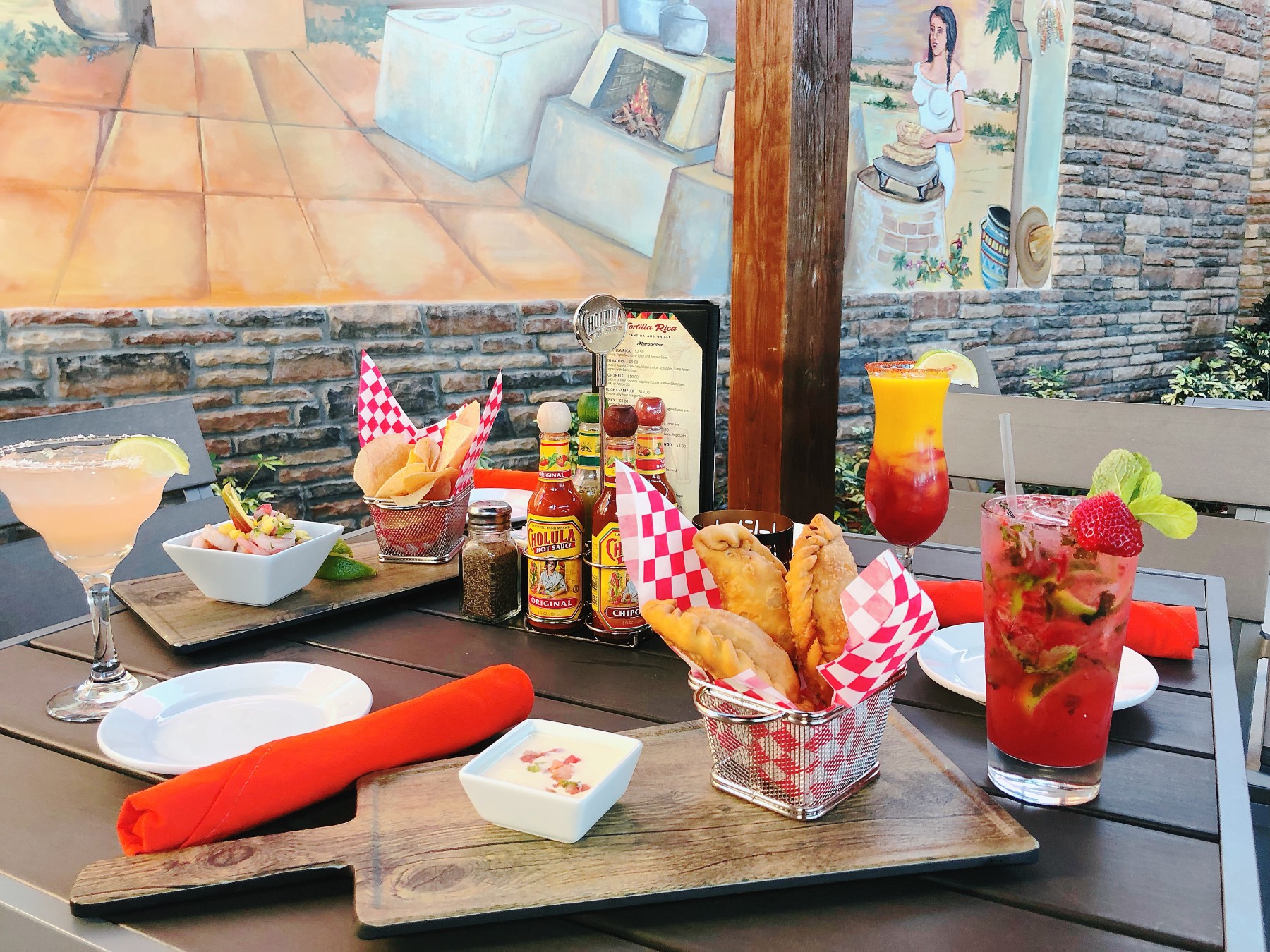 Happy Hour available everyday from 5pm to 7pm