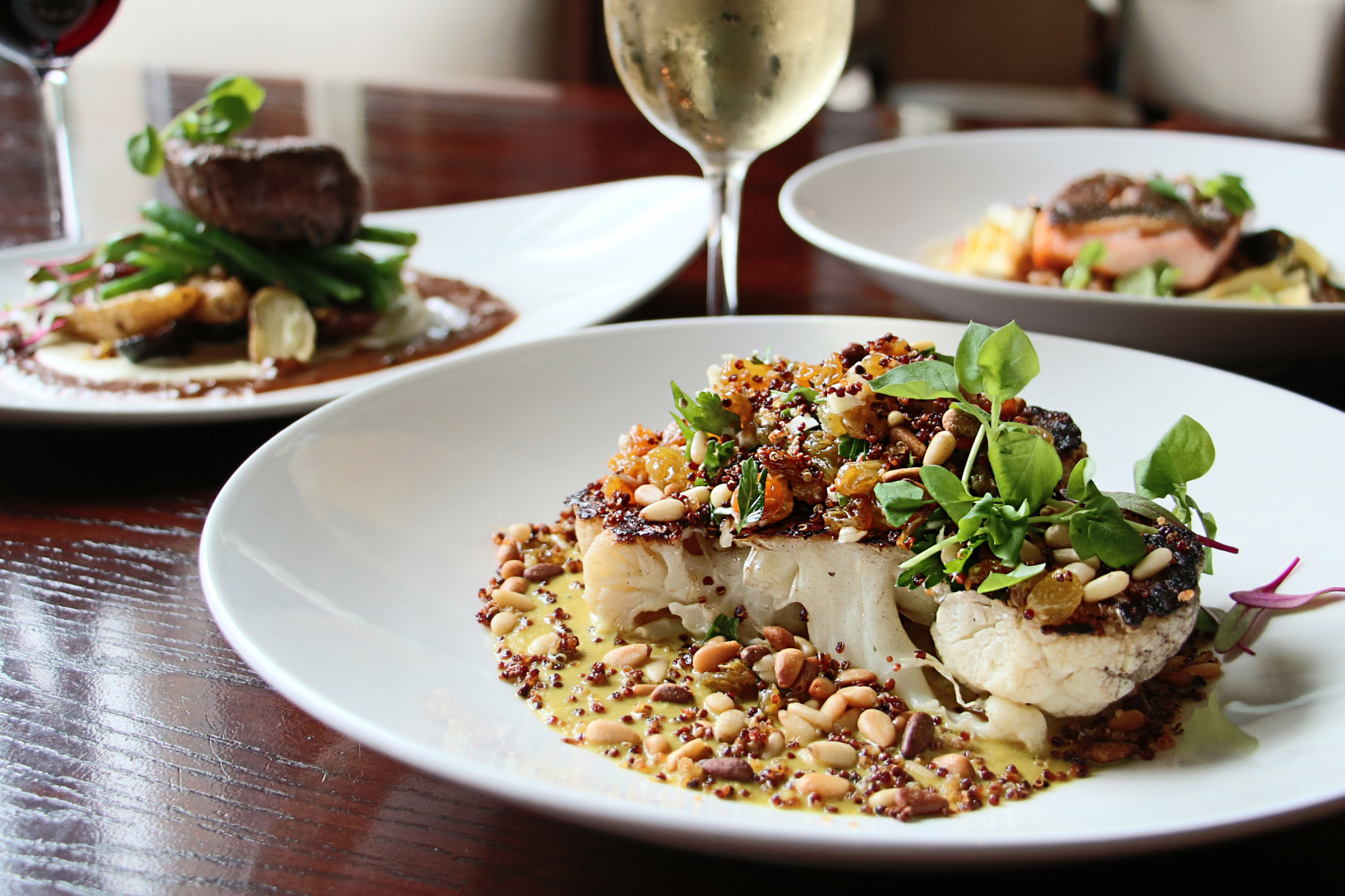 Pan Roasted Cauliflower