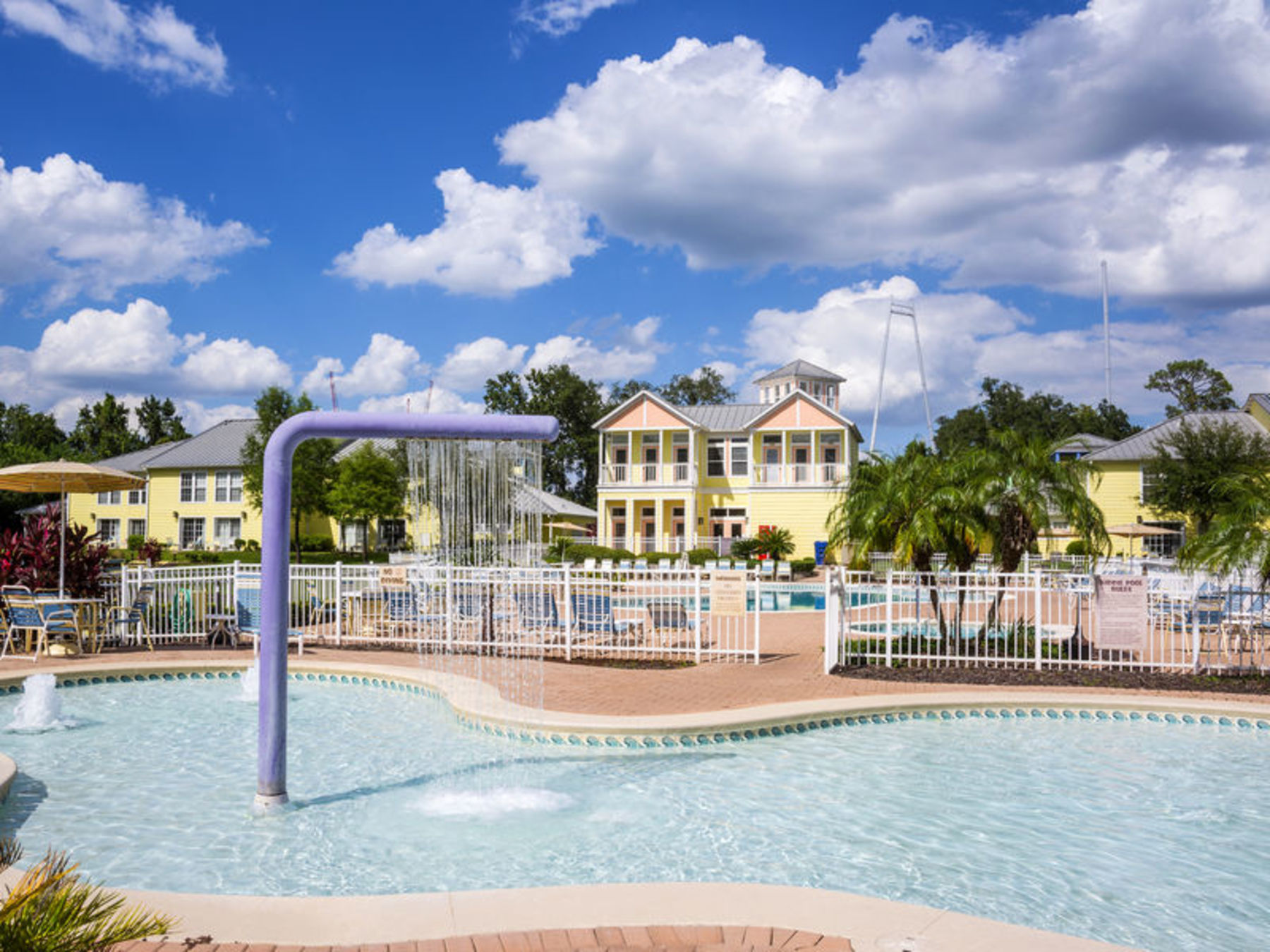 Main pool and Kiddie Pool