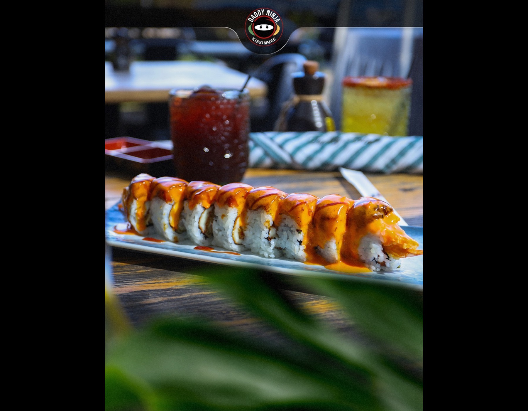 Our sushi is irresistible