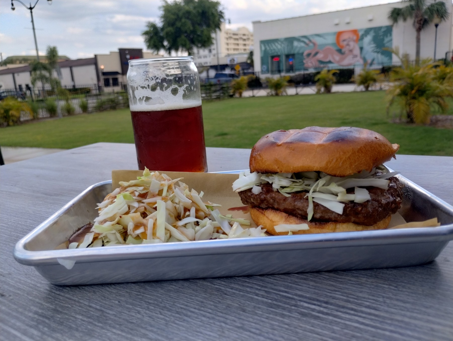 Burgers and Beer Can't Be Beat