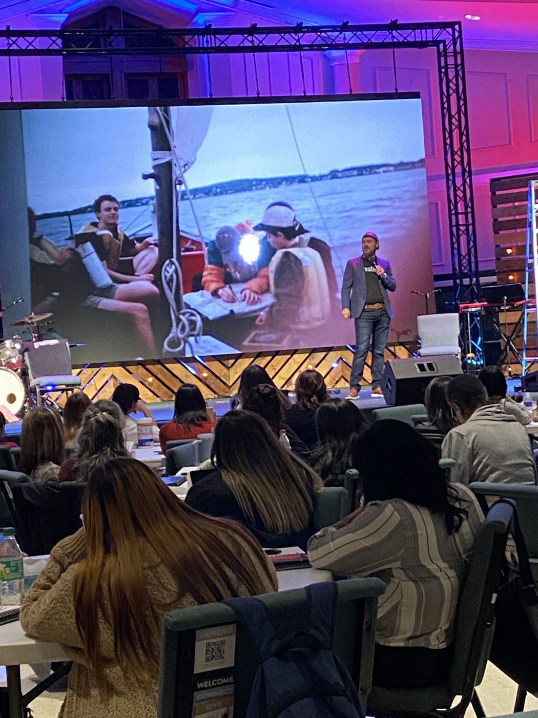 Ari Gunzburg speaking in Texas