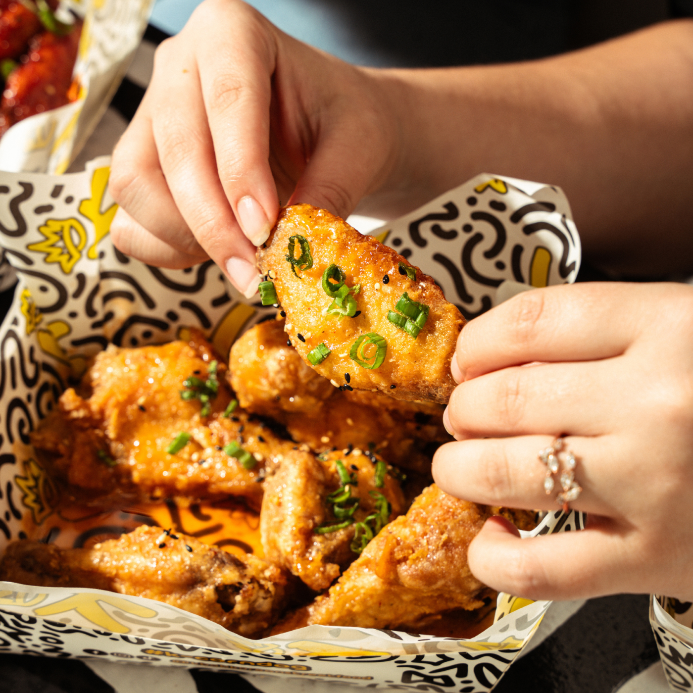 Korean Fried Wings - Korean Butter