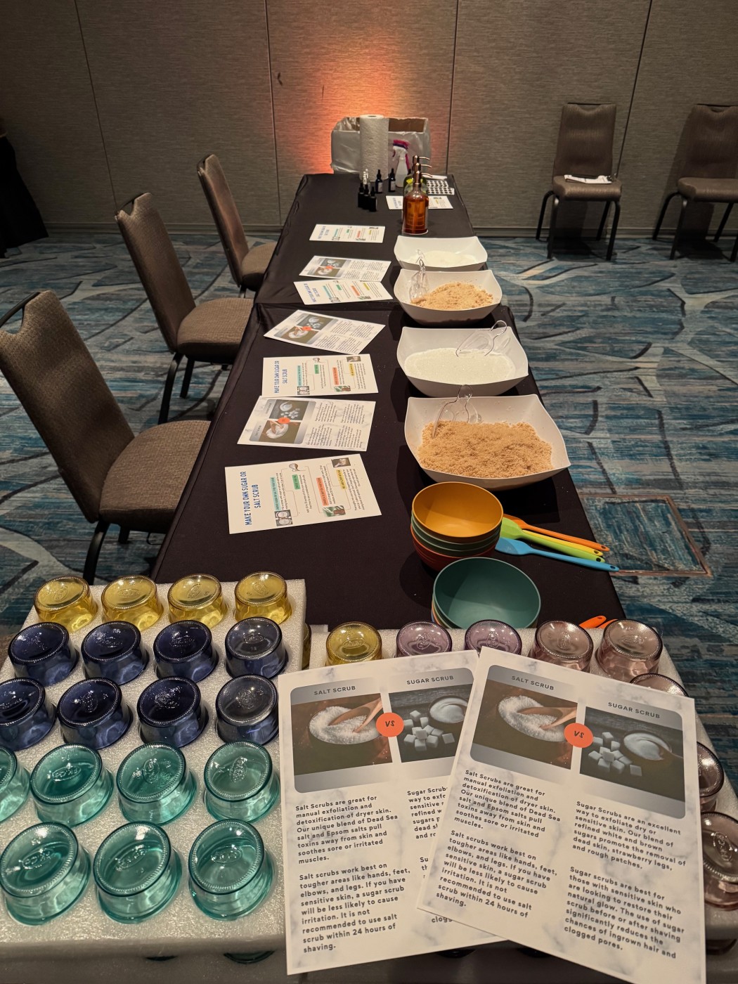 Dual Scrub Bar for 2,900 guests