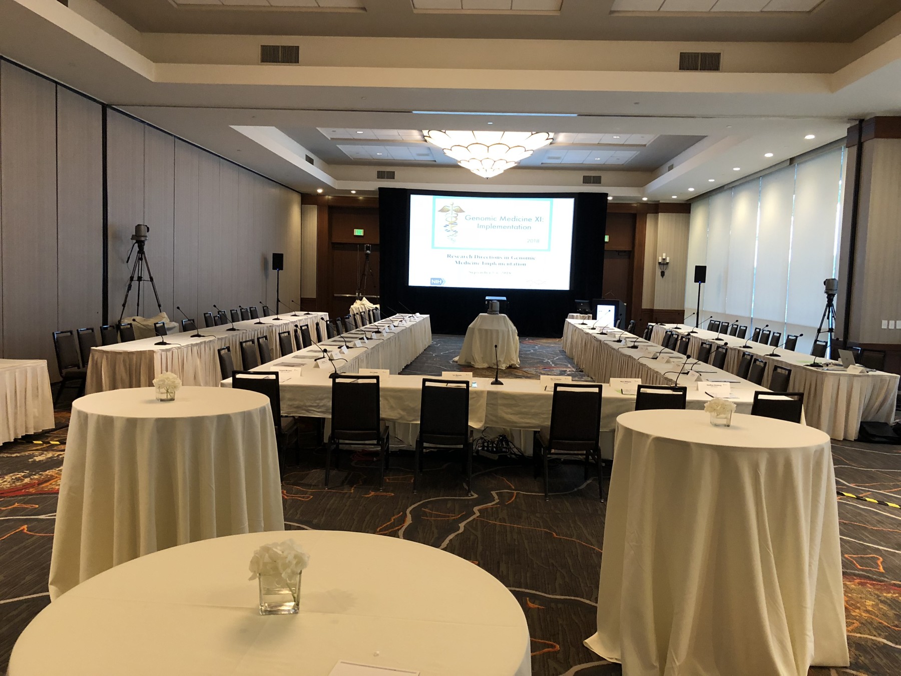 Medical Conference Panel Set-Up