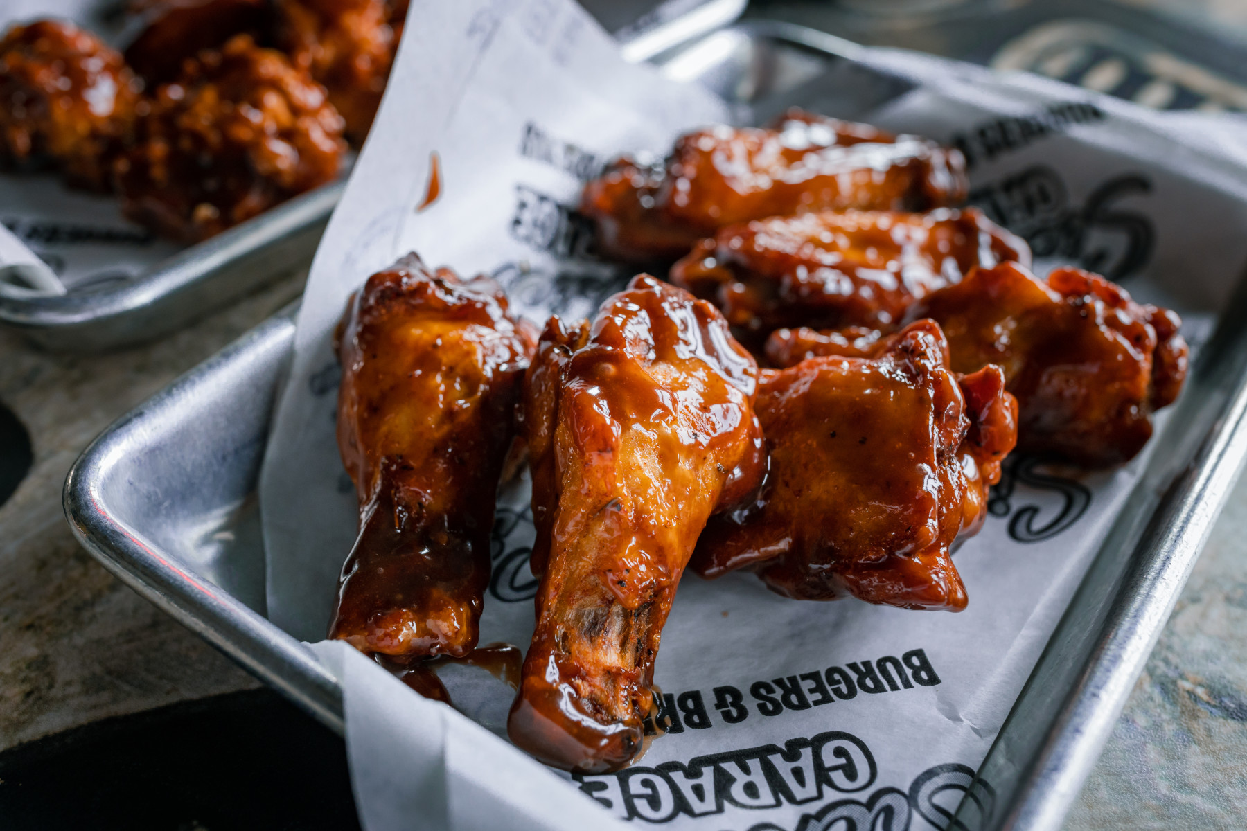 Sickies Garage Burgers & Brews PB&J Wings