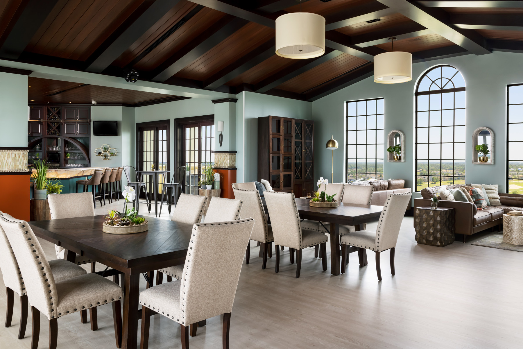 Dining room at Eleven at Reunion Resort