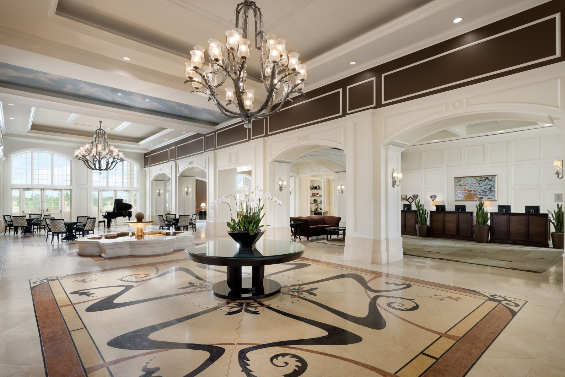 Grande lobby at Reunion Resort