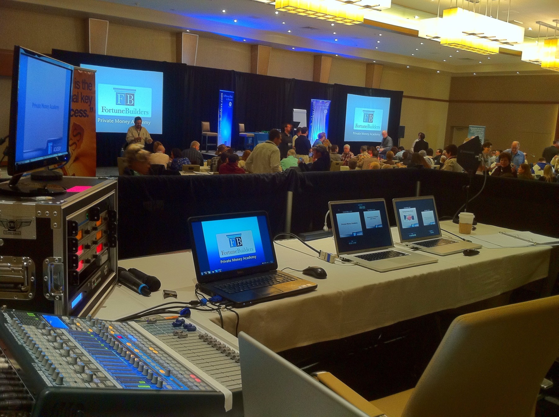 Our "Flat Rate AV" - Show In a Box meeting