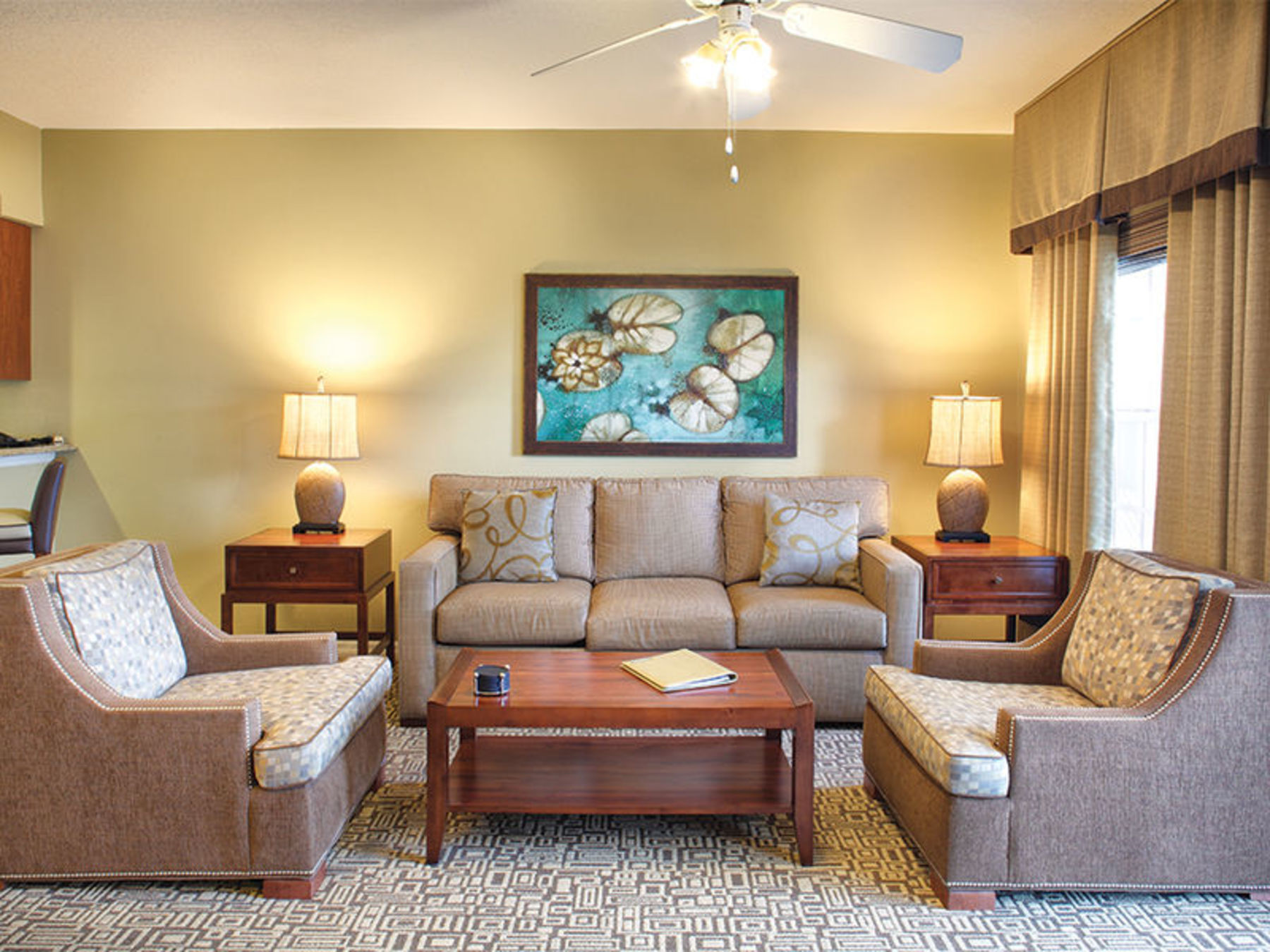 Cypress Palms living room