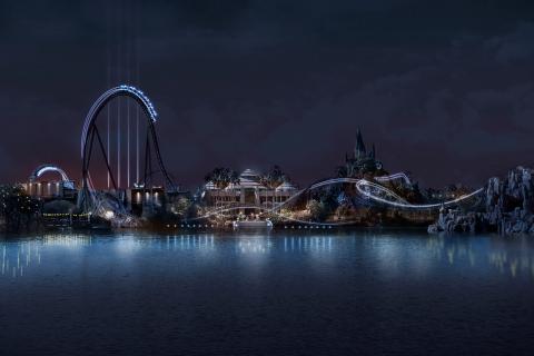 VelociCoaster Nighttime Lagoon