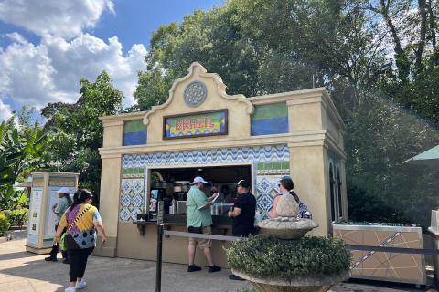 Brazil Booth at EPCOT International Food & Wine Festival
