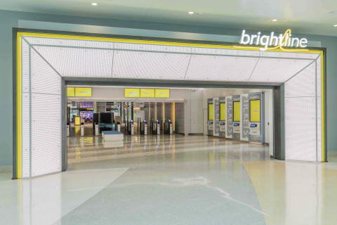 Brightline Orlando Entryway