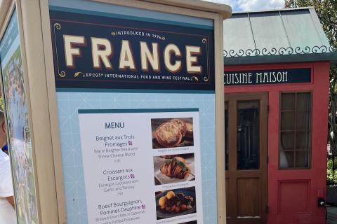 France Booth at EPCOT International Food & Wine Festival