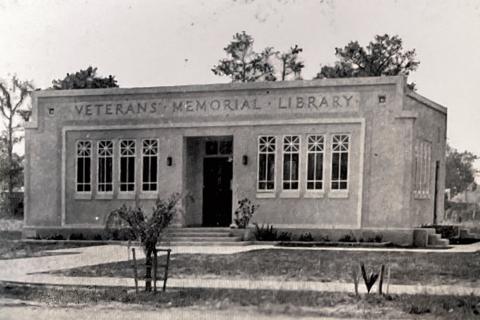 Historic Image of St. Cloud's Veteran Memorial Building