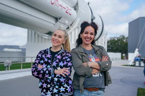 Ashley Eckstein TKE Kennedy Space Center