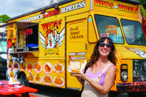 Jen Bonner at Foodtruck Heaven