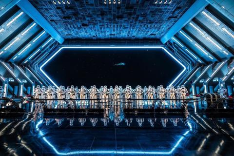 Storm Troopers at Star Wars: Rise of the Resistance