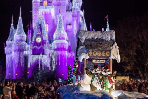 Christmas at the Magic Kingdom