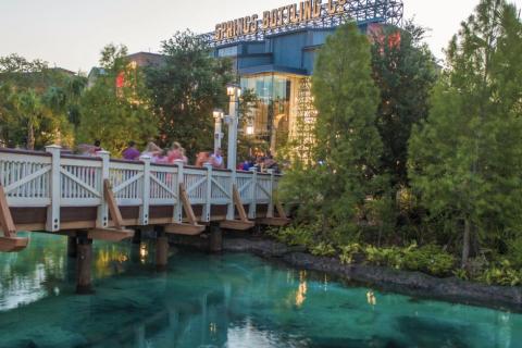 Exterior shot of The Landing at Disney Springs