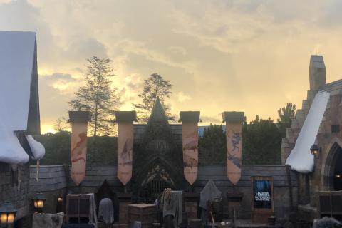 Enterance to Hagrid's Magical Creatures Motorbike Adventure at Universal's Islands of Adventure