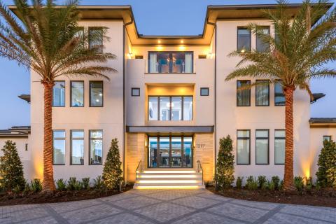 Exterior of a vacation home