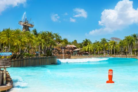 The Surf Pool at Disney's Typhoon Lagoon Water Park