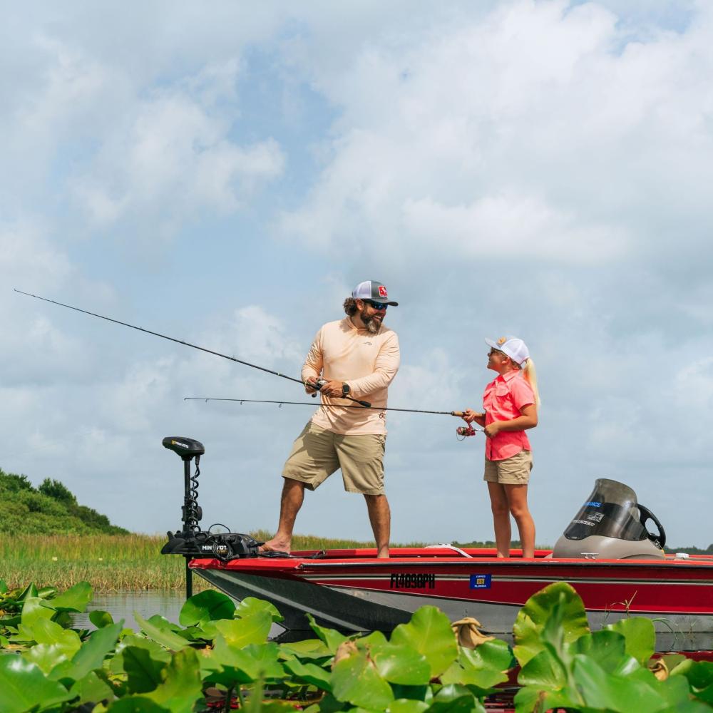 Fishing on Lake Toho