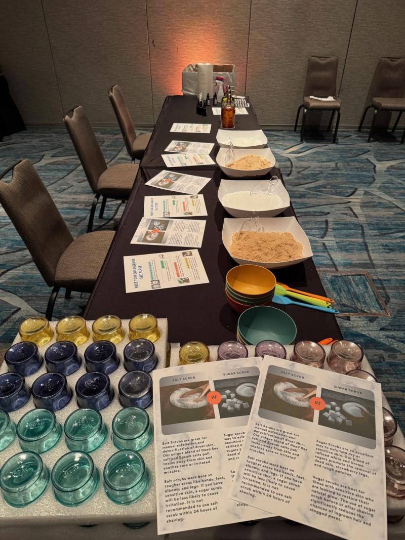 Dual Scrub Bar for 2,900 guests