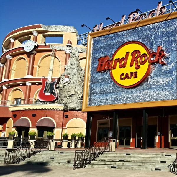 hard rock cafe exterior view
