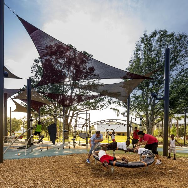 Playground at Kissimmee Lakefront Park