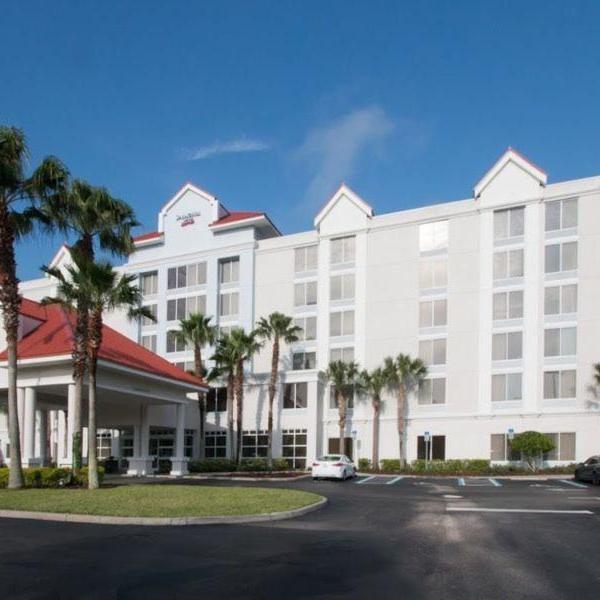 Exterior of SpringHill Suites Lake Buena Vista South. 