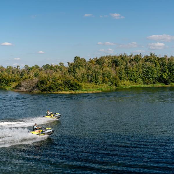 Jet Skis on the lake