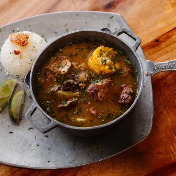 Bowl of sancocho