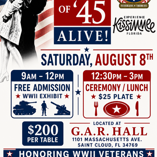 Keep the Sprit of '45 Alive Event