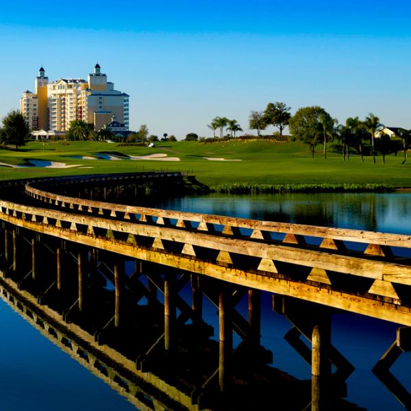 A hole at the Reunion Resort and Golf Club 